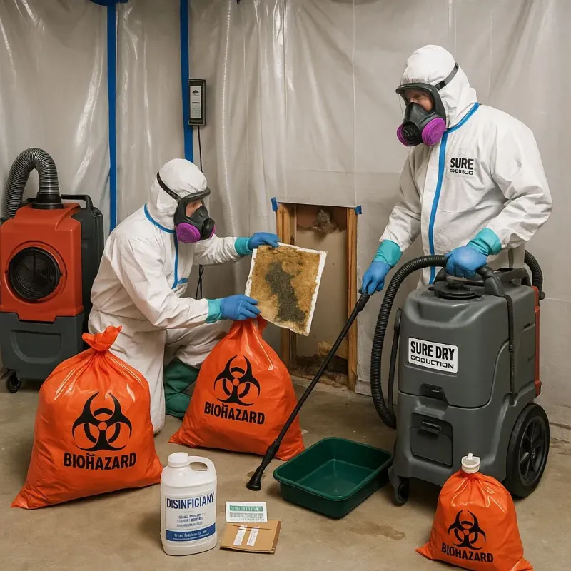 Contaminated Water Handling Protocols process in Great Falls, VA