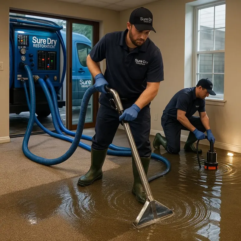 Water Extraction and Removal process in Great Falls, VA